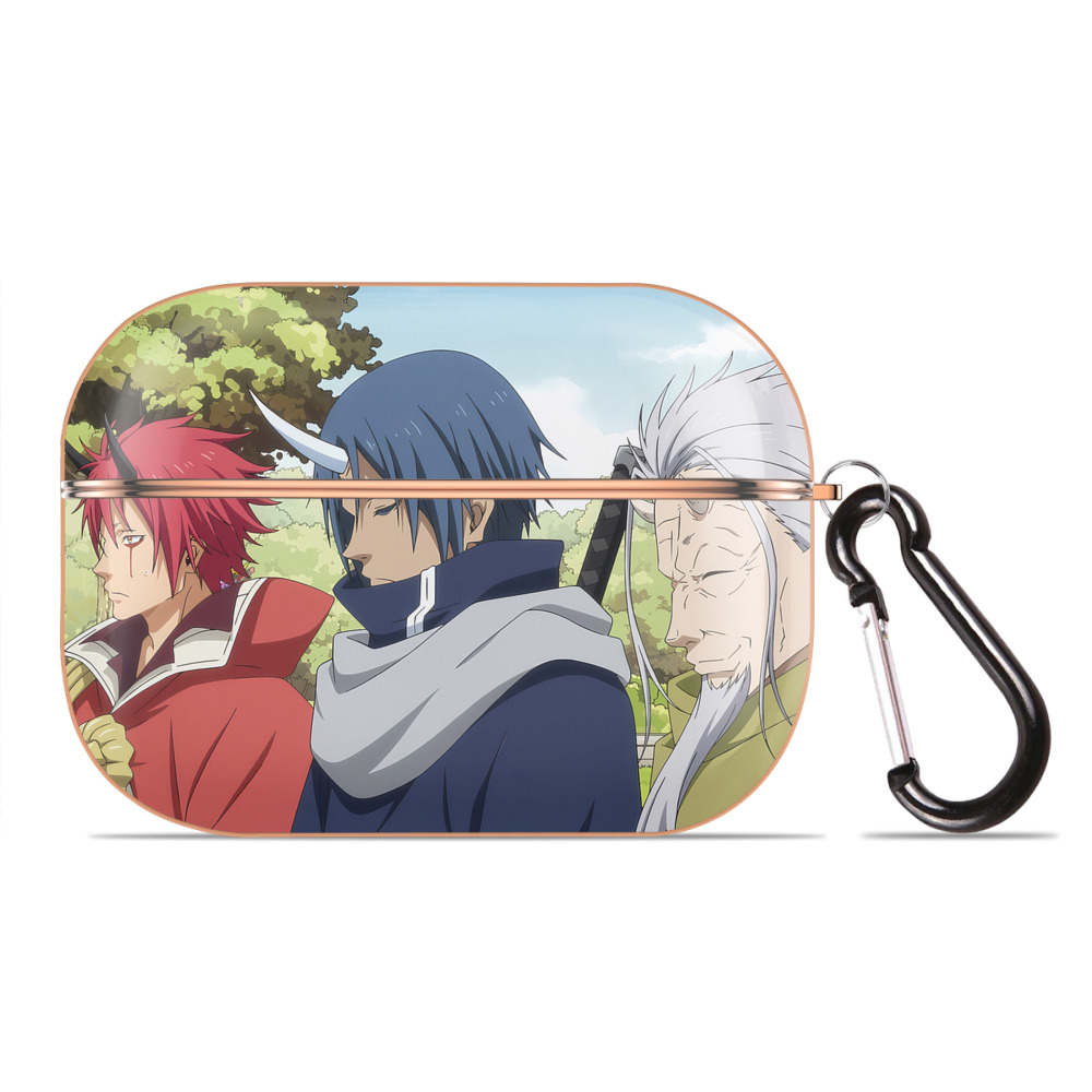 （画像用） 転スラ Regarding Reincarnated to Slime 【AirPods Pro用】ハードシェル保護ケース｜耐衝撃・防指紋・カラビナ付き商品仕様