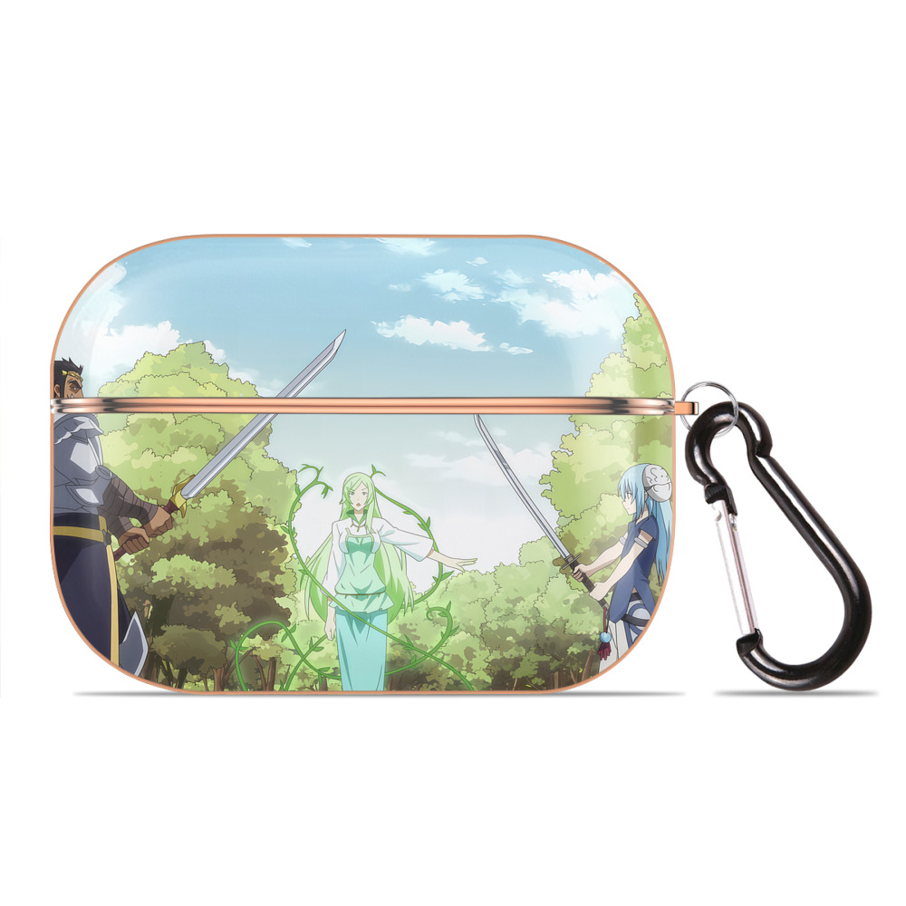 （画像用） 転スラ Regarding Reincarnated to Slime 【AirPods Pro用】ハードシェル保護ケース｜耐衝撃・防指紋・カラビナ付き商品仕様