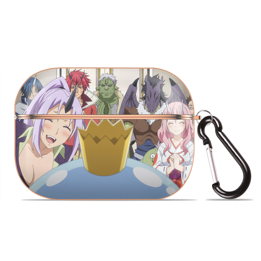 （画像用） 転スラ Regarding Reincarnated to Slime 【AirPods Pro用】ハードシェル保護ケース｜耐衝撃・防指紋・カラビナ付き商品仕様