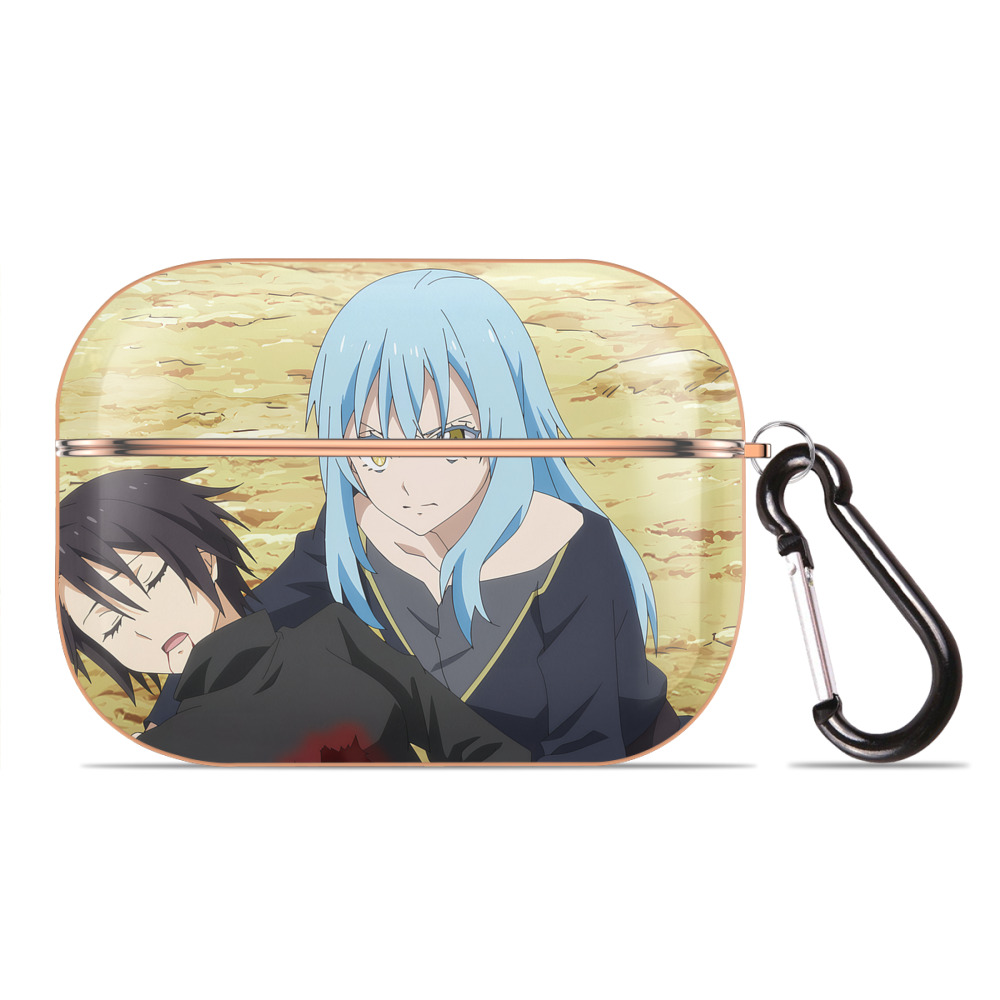（画像用） 転スラ Regarding Reincarnated to Slime 【AirPods Pro用】ハードシェル保護ケース｜耐衝撃・防指紋・カラビナ付き商品仕様