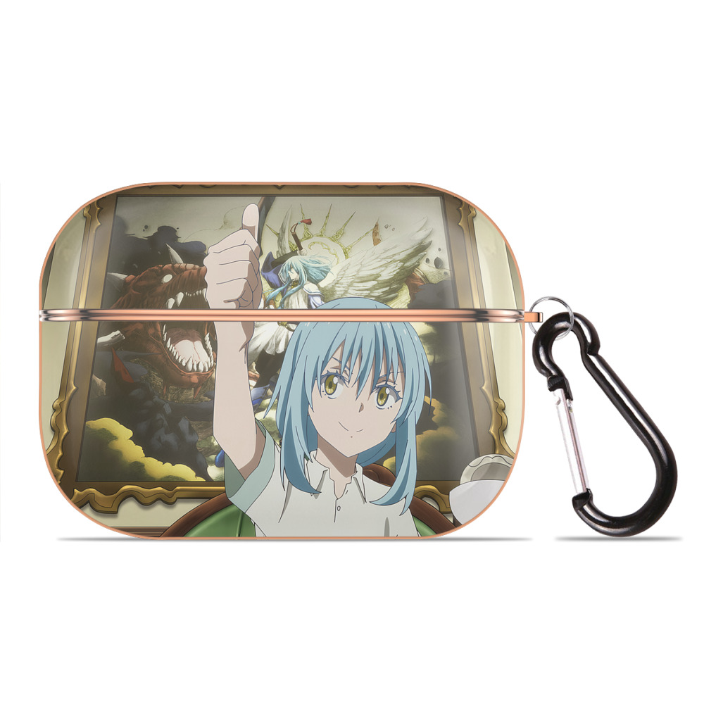 （画像用） 転スラ Regarding Reincarnated to Slime 【AirPods Pro用】ハードシェル保護ケース｜耐衝撃・防指紋・カラビナ付き商品仕様
