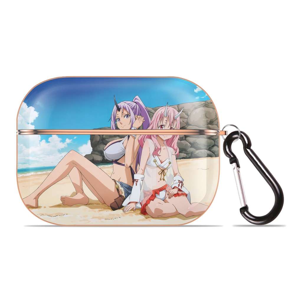 （画像用） 転スラ Regarding Reincarnated to Slime 【AirPods Pro用】ハードシェル保護ケース｜耐衝撃・防指紋・カラビナ付き商品仕様