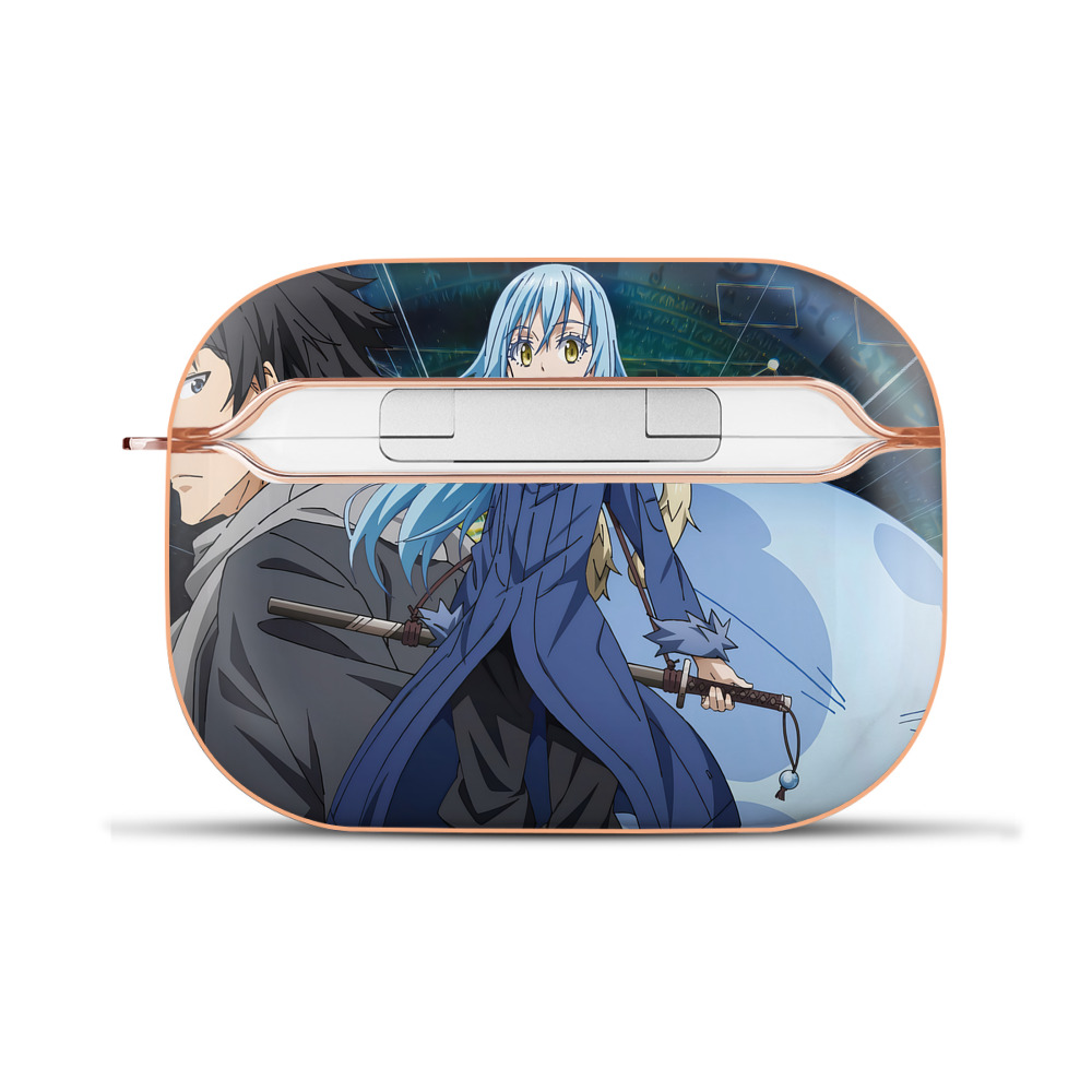 （画像用） 転スラ Regarding Reincarnated to Slime 【AirPods Pro用】ハードシェル保護ケース｜耐衝撃・防指紋・カラビナ付き商品仕様