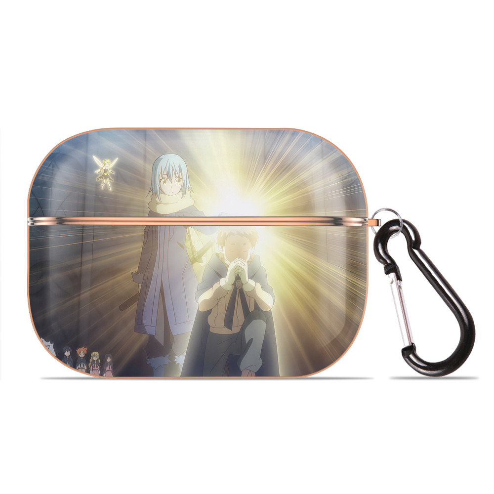 （画像用） 転スラ Regarding Reincarnated to Slime 【AirPods Pro用】ハードシェル保護ケース｜耐衝撃・防指紋・カラビナ付き商品仕様