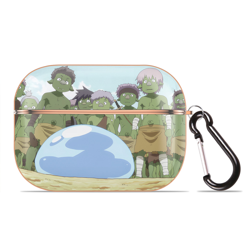 （画像用） 転スラ Regarding Reincarnated to Slime 【AirPods Pro用】ハードシェル保護ケース｜耐衝撃・防指紋・カラビナ付き商品仕様