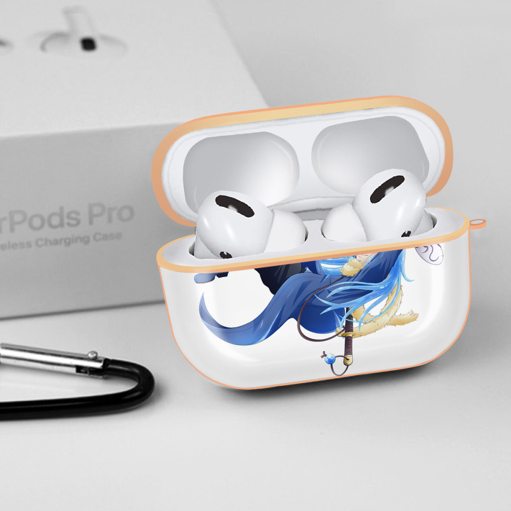 転スラ Regarding Reincarnated to Slime 【AirPods Pro用】ハードシェル保護ケース｜耐衝撃・防指紋・カラビナ付き商品仕様