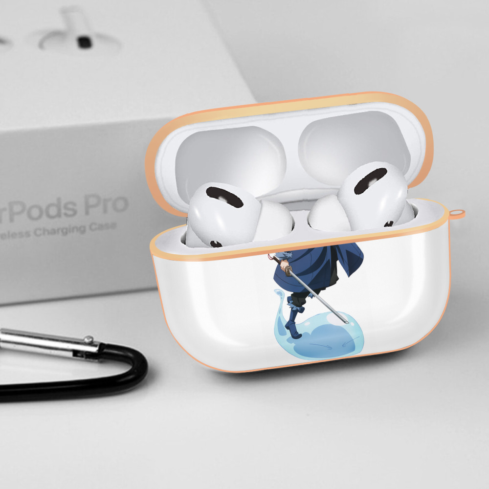 転スラ Regarding Reincarnated to Slime 【AirPods Pro用】ハードシェル保護ケース｜耐衝撃・防指紋・カラビナ付き商品仕様