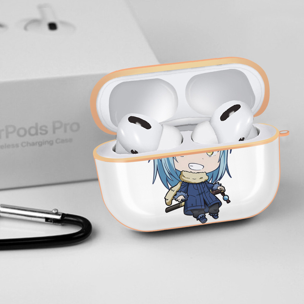 転スラ Regarding Reincarnated to Slime 【AirPods Pro用】ハードシェル保護ケース｜耐衝撃・防指紋・カラビナ付き商品仕様