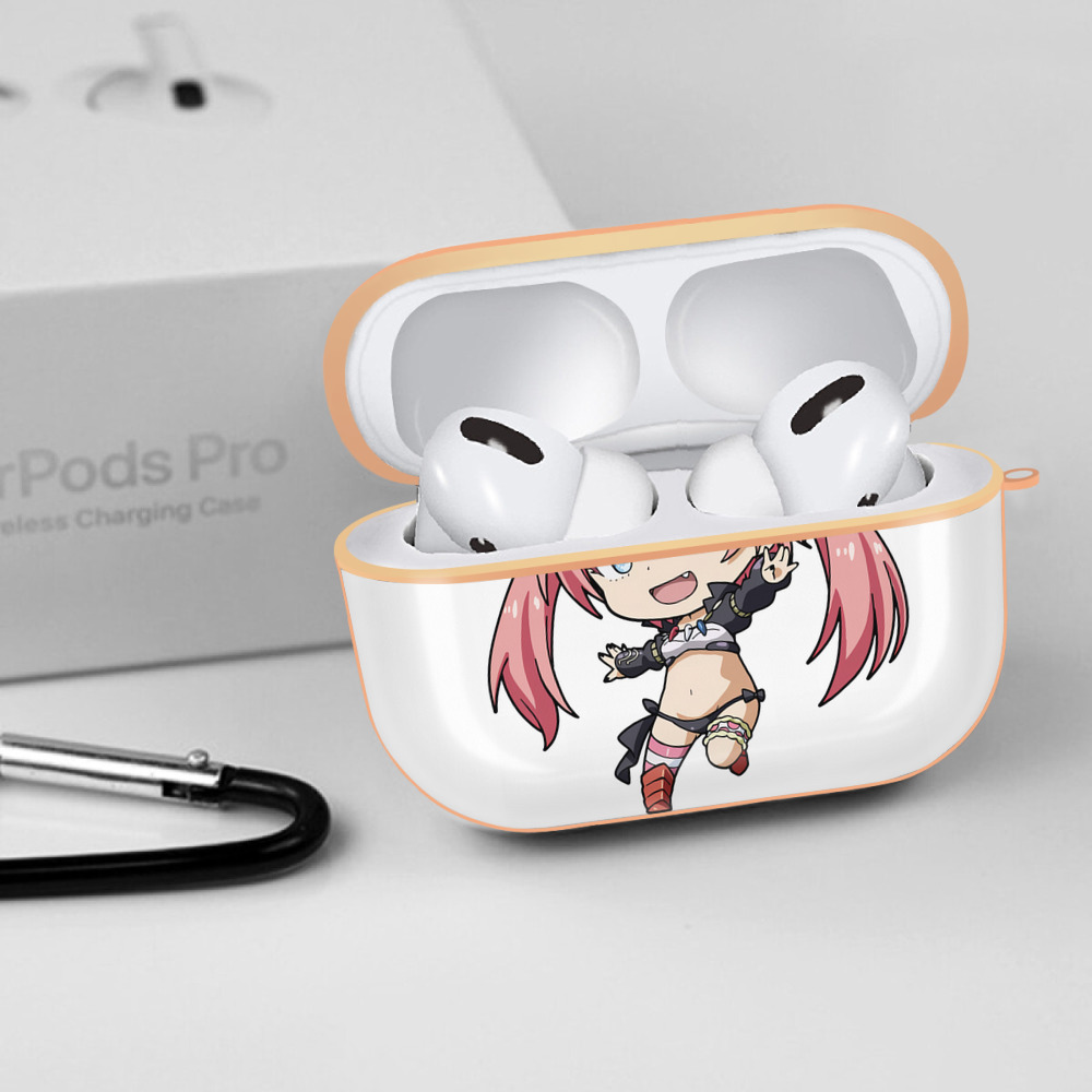 転スラ Regarding Reincarnated to Slime 【AirPods Pro用】ハードシェル保護ケース｜耐衝撃・防指紋・カラビナ付き商品仕様