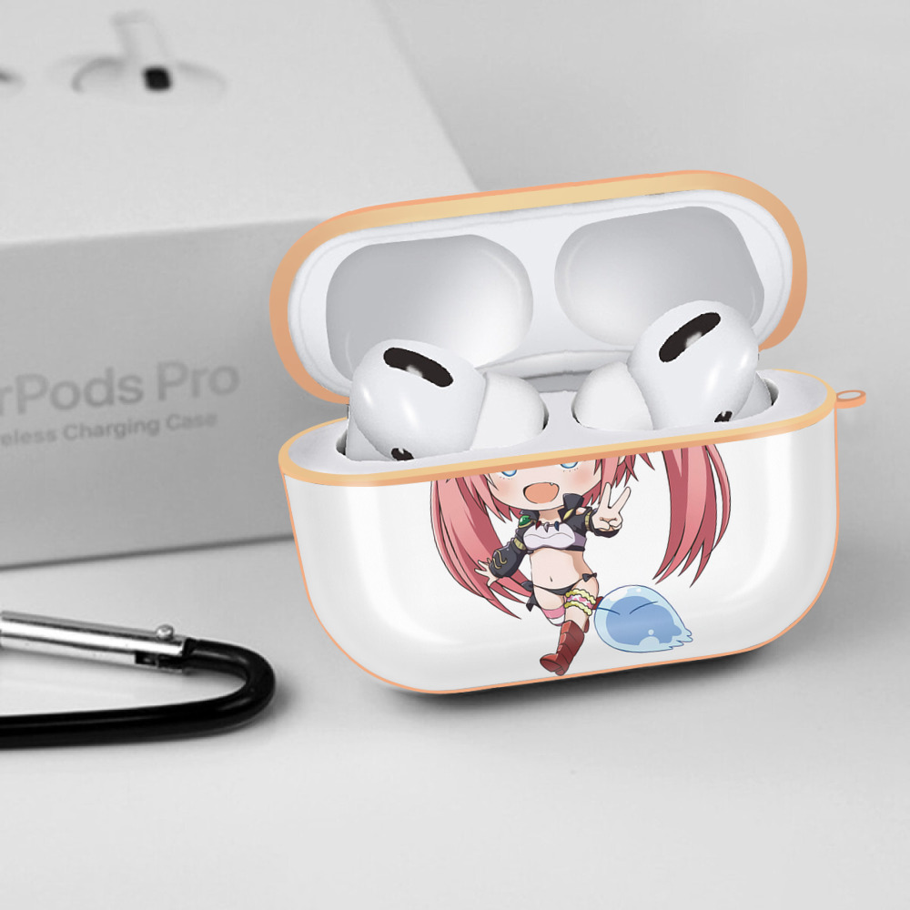 転スラ Regarding Reincarnated to Slime 【AirPods Pro用】ハードシェル保護ケース｜耐衝撃・防指紋・カラビナ付き商品仕様