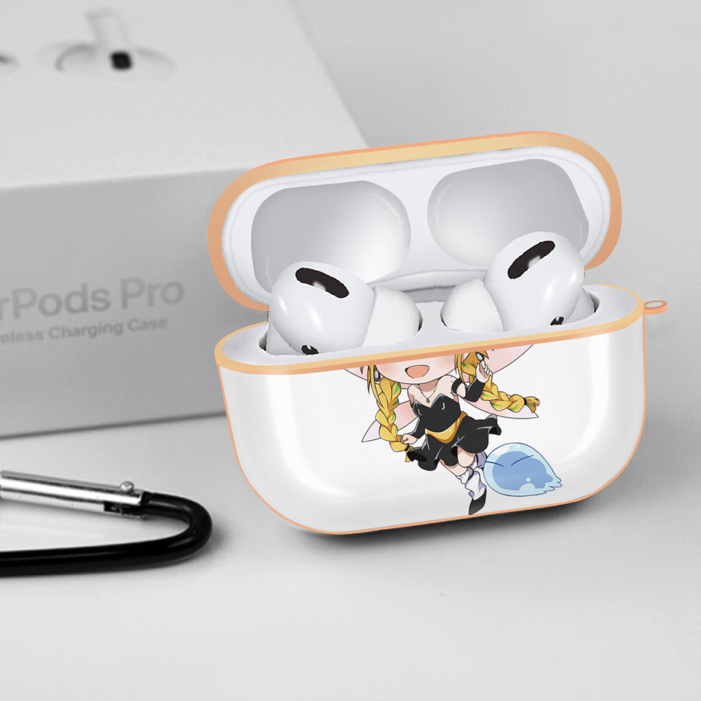 転スラ Regarding Reincarnated to Slime 【AirPods Pro用】ハードシェル保護ケース｜耐衝撃・防指紋・カラビナ付き商品仕様