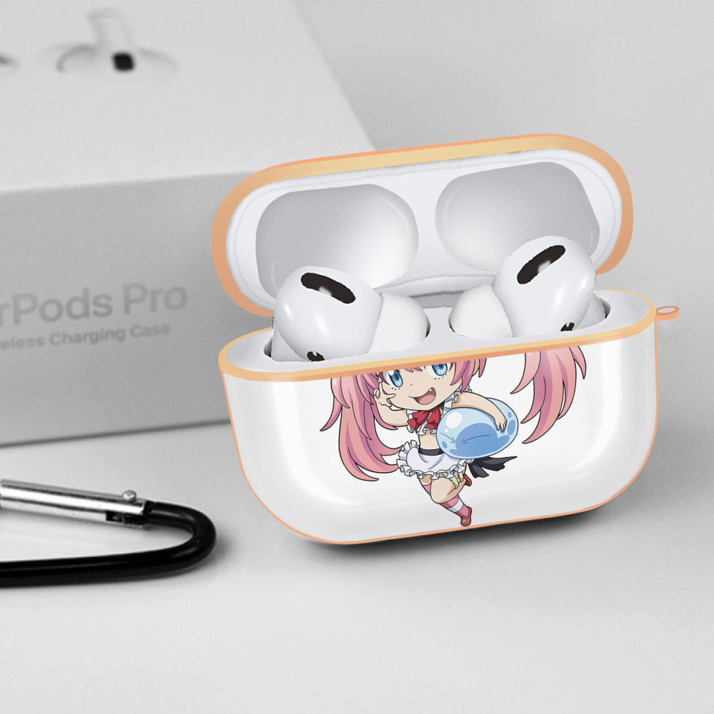 転スラ Regarding Reincarnated to Slime 【AirPods Pro用】ハードシェル保護ケース｜耐衝撃・防指紋・カラビナ付き商品仕様