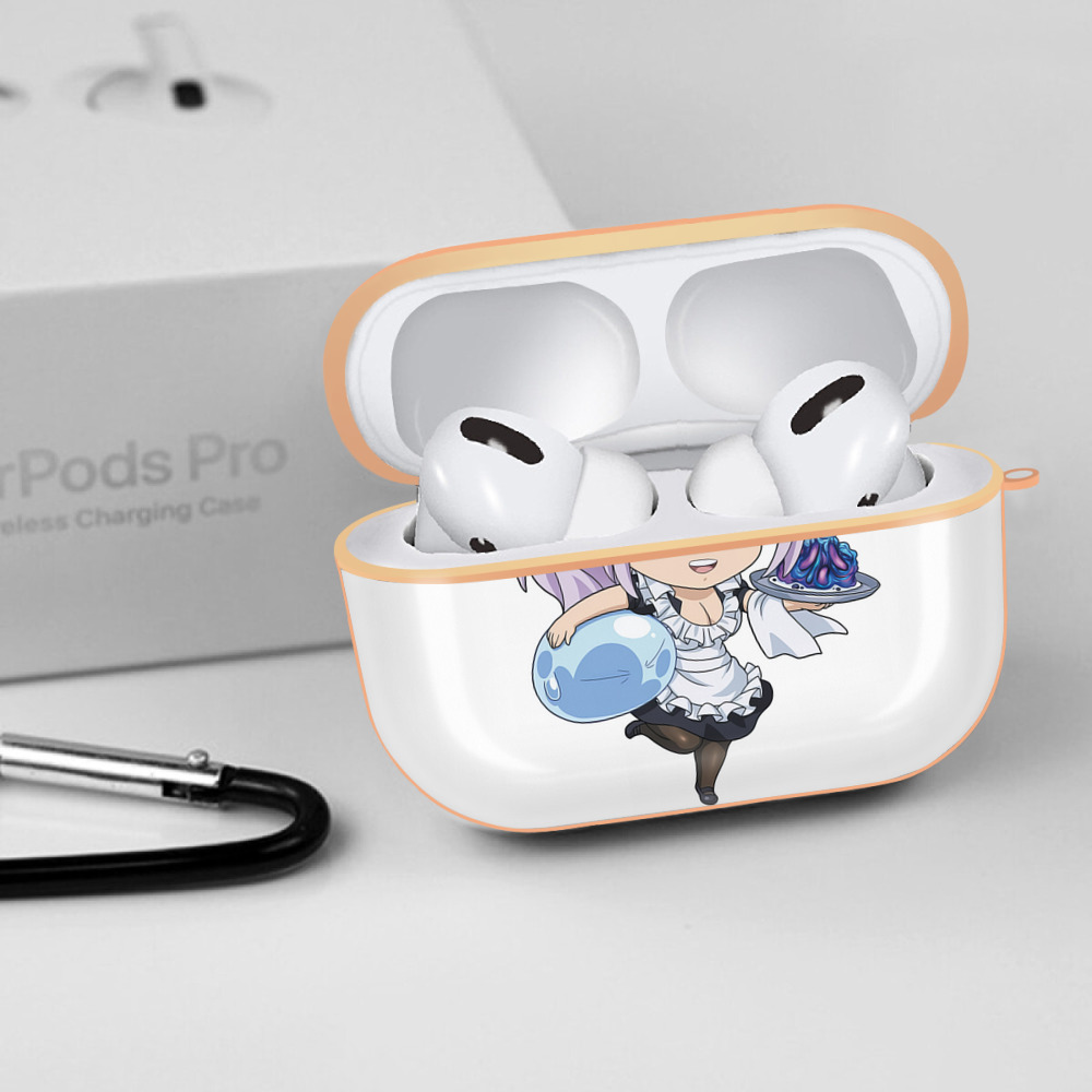 転スラ Regarding Reincarnated to Slime 【AirPods Pro用】ハードシェル保護ケース｜耐衝撃・防指紋・カラビナ付き商品仕様