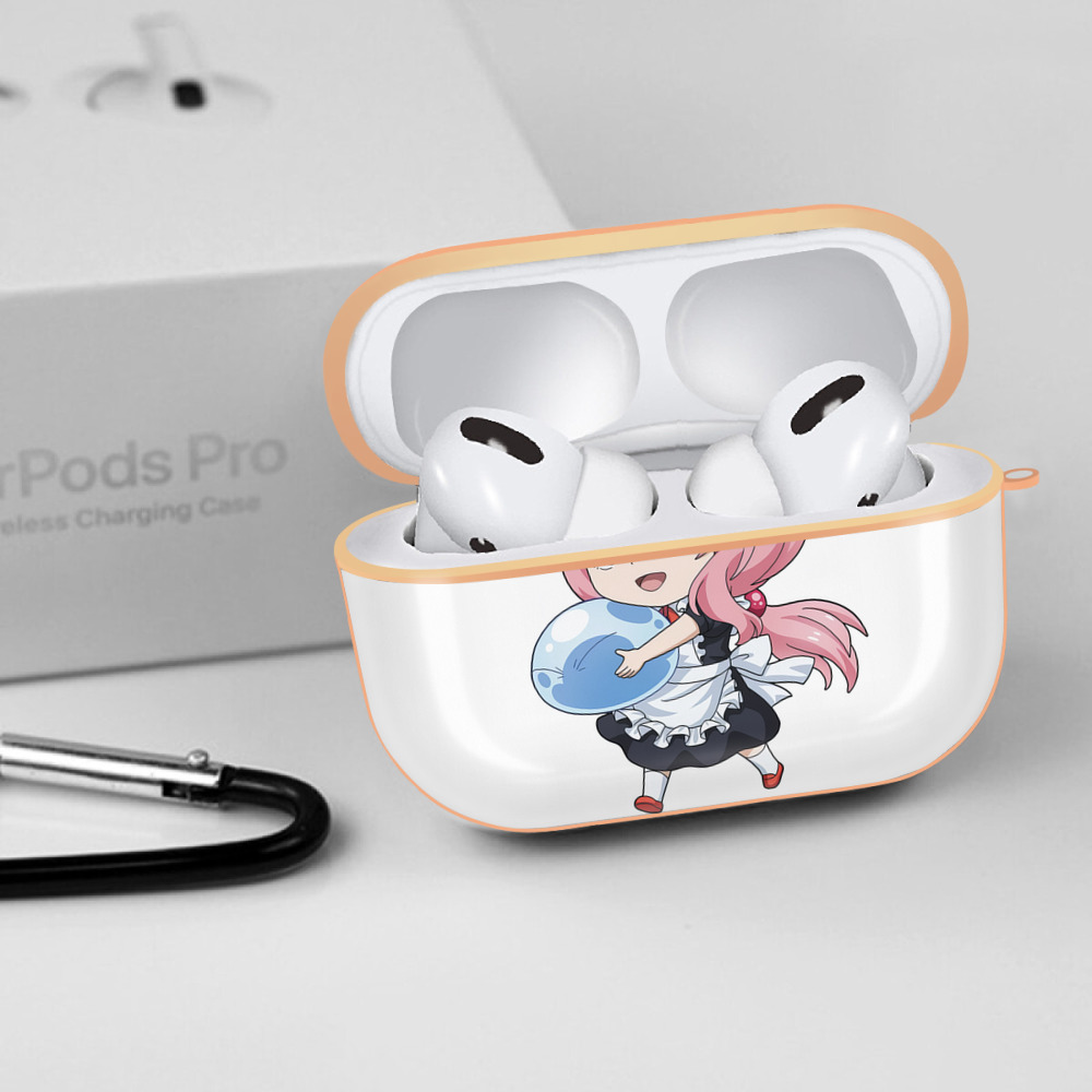 転スラ Regarding Reincarnated to Slime 【AirPods Pro用】ハードシェル保護ケース｜耐衝撃・防指紋・カラビナ付き商品仕様