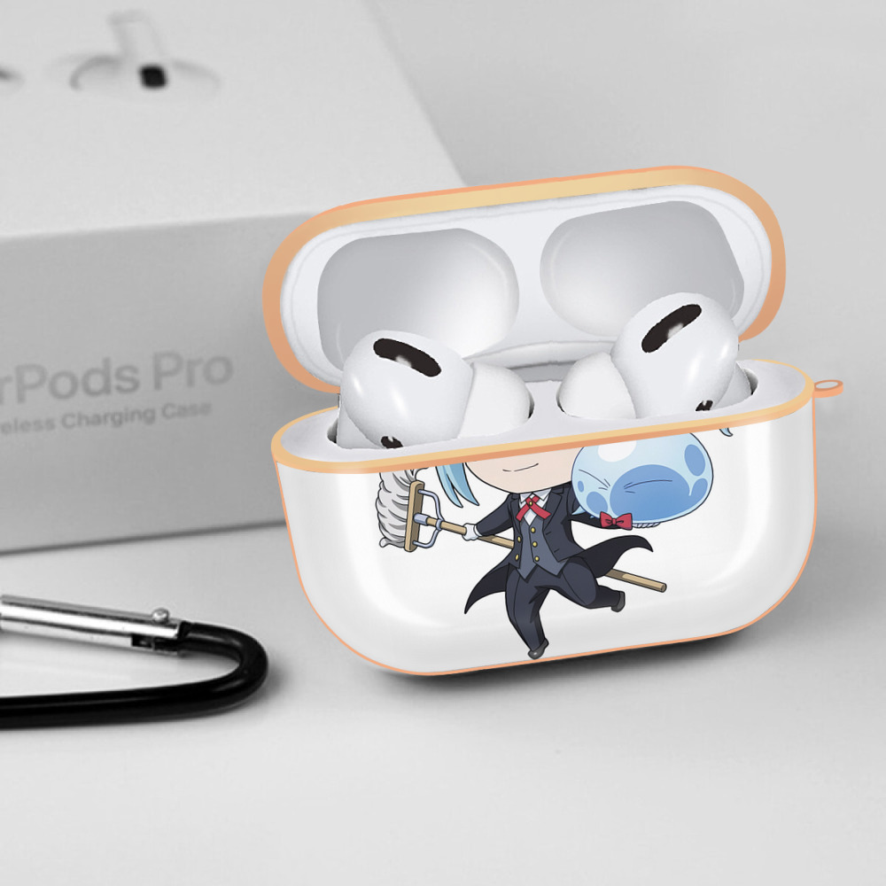 転スラ Regarding Reincarnated to Slime 【AirPods Pro用】ハードシェル保護ケース｜耐衝撃・防指紋・カラビナ付き商品仕様