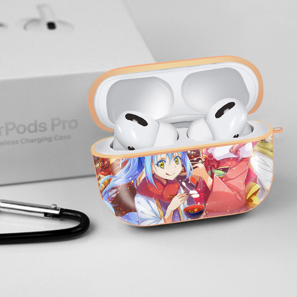 転スラ Regarding Reincarnated to Slime 【AirPods Pro用】ハードシェル保護ケース｜耐衝撃・防指紋・カラビナ付き商品仕様