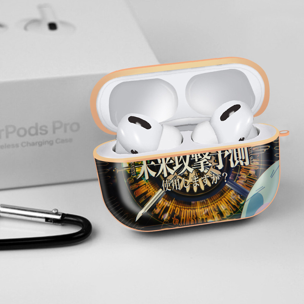 転スラ Regarding Reincarnated to Slime 【AirPods Pro用】ハードシェル保護ケース｜耐衝撃・防指紋・カラビナ付き商品仕様