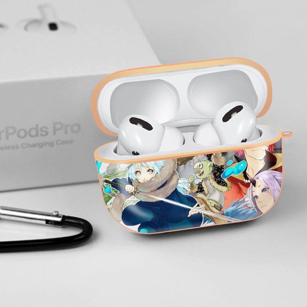 転スラ Regarding Reincarnated to Slime 【AirPods Pro用】ハードシェル保護ケース｜耐衝撃・防指紋・カラビナ付き商品仕様