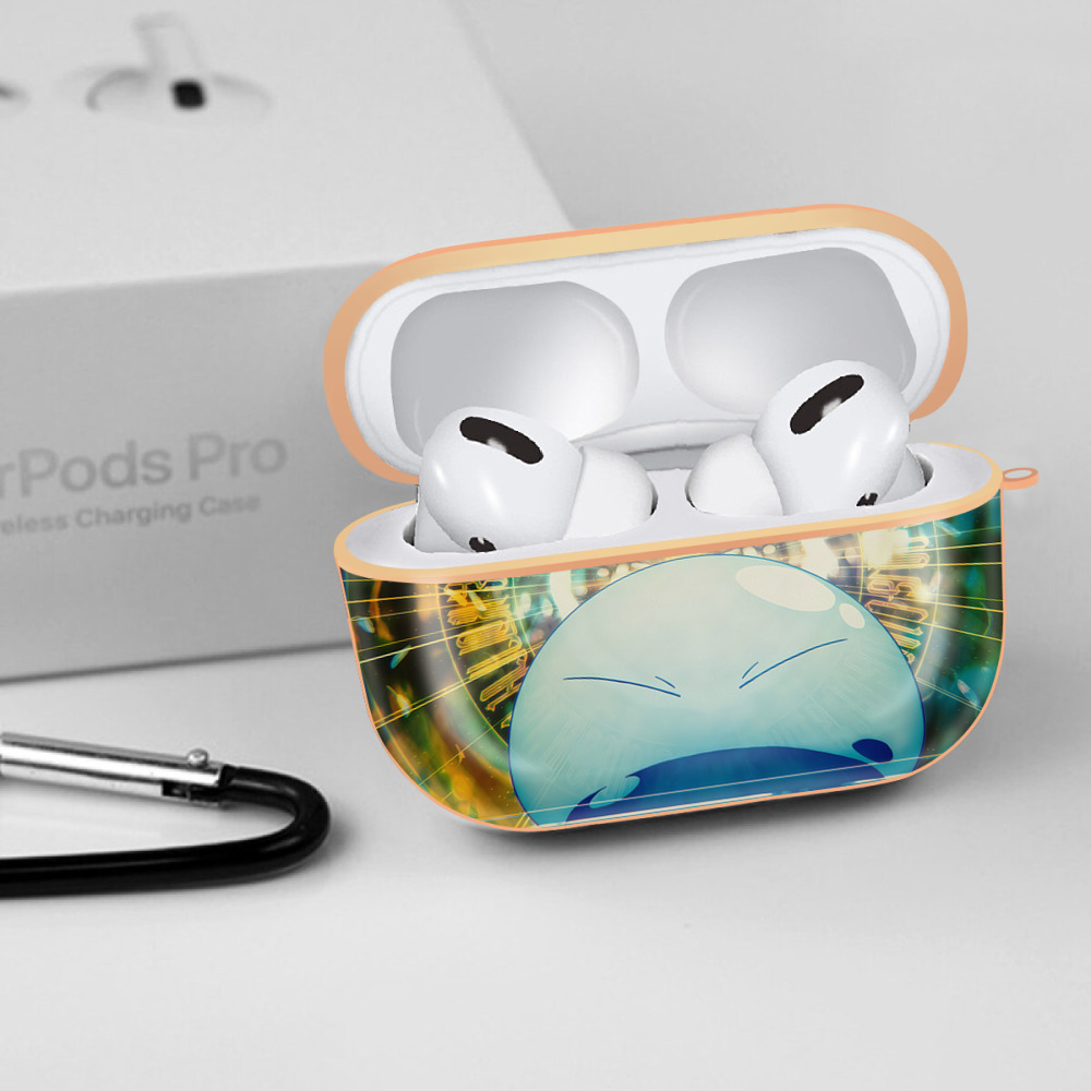 転スラ Regarding Reincarnated to Slime 【AirPods Pro用】ハードシェル保護ケース｜耐衝撃・防指紋・カラビナ付き商品仕様