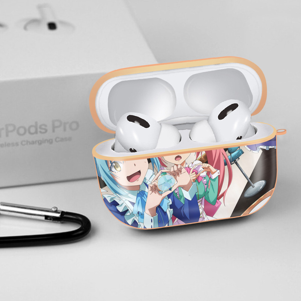 転スラ Regarding Reincarnated to Slime 【AirPods Pro用】ハードシェル保護ケース｜耐衝撃・防指紋・カラビナ付き商品仕様