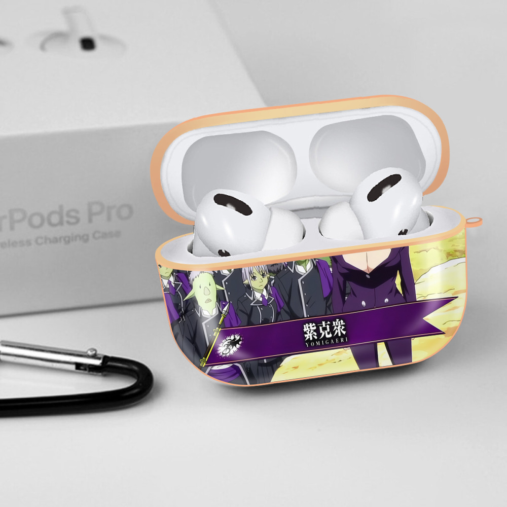 転スラ Regarding Reincarnated to Slime 【AirPods Pro用】ハードシェル保護ケース｜耐衝撃・防指紋・カラビナ付き商品仕様