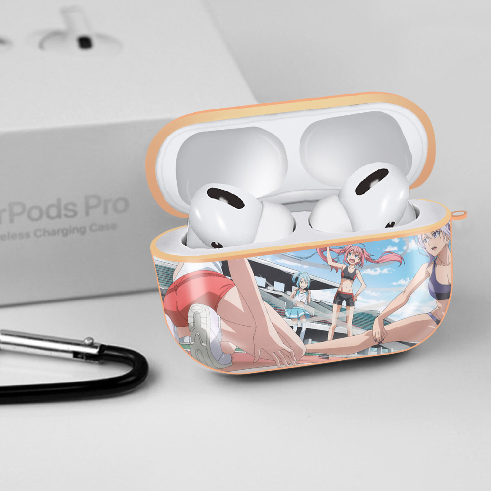 転スラ Regarding Reincarnated to Slime 【AirPods Pro用】ハードシェル保護ケース｜耐衝撃・防指紋・カラビナ付き商品仕様