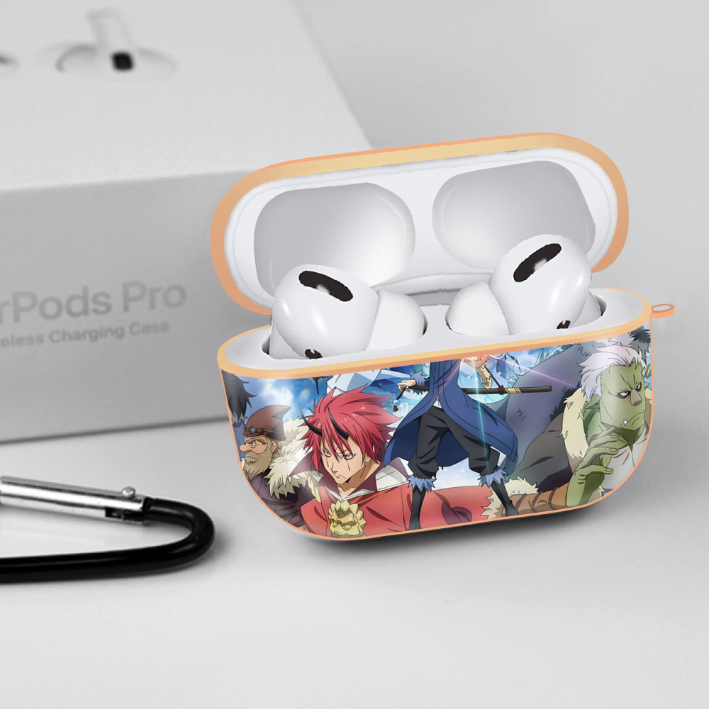 転スラ Regarding Reincarnated to Slime 【AirPods Pro用】ハードシェル保護ケース｜耐衝撃・防指紋・カラビナ付き商品仕様