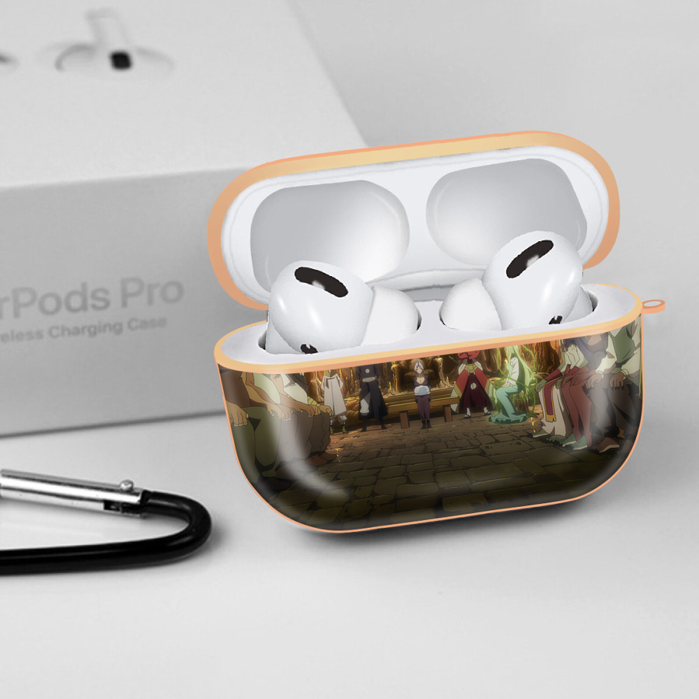 転スラ Regarding Reincarnated to Slime 【AirPods Pro用】ハードシェル保護ケース｜耐衝撃・防指紋・カラビナ付き商品仕様