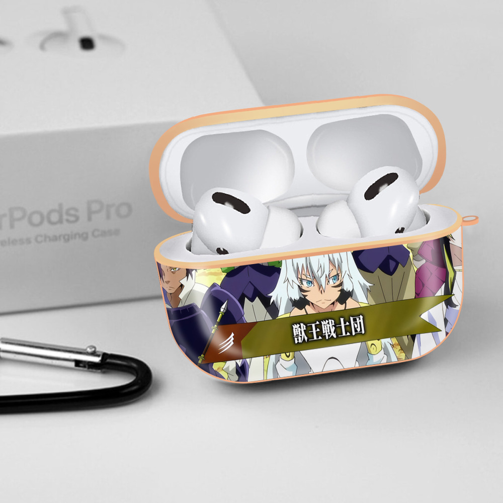転スラ Regarding Reincarnated to Slime 【AirPods Pro用】ハードシェル保護ケース｜耐衝撃・防指紋・カラビナ付き商品仕様