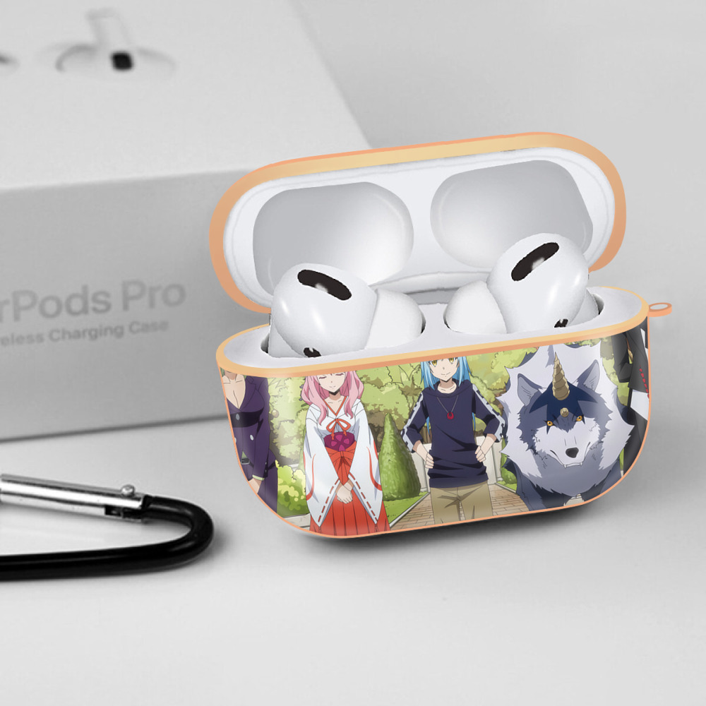 転スラ Regarding Reincarnated to Slime 【AirPods Pro用】ハードシェル保護ケース｜耐衝撃・防指紋・カラビナ付き商品仕様