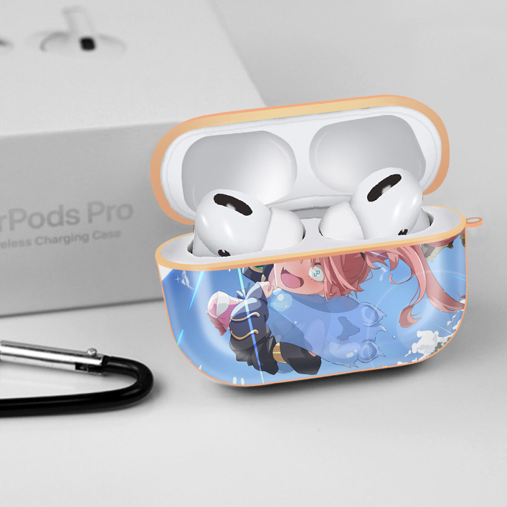 転スラ Regarding Reincarnated to Slime 【AirPods Pro用】ハードシェル保護ケース｜耐衝撃・防指紋・カラビナ付き商品仕様