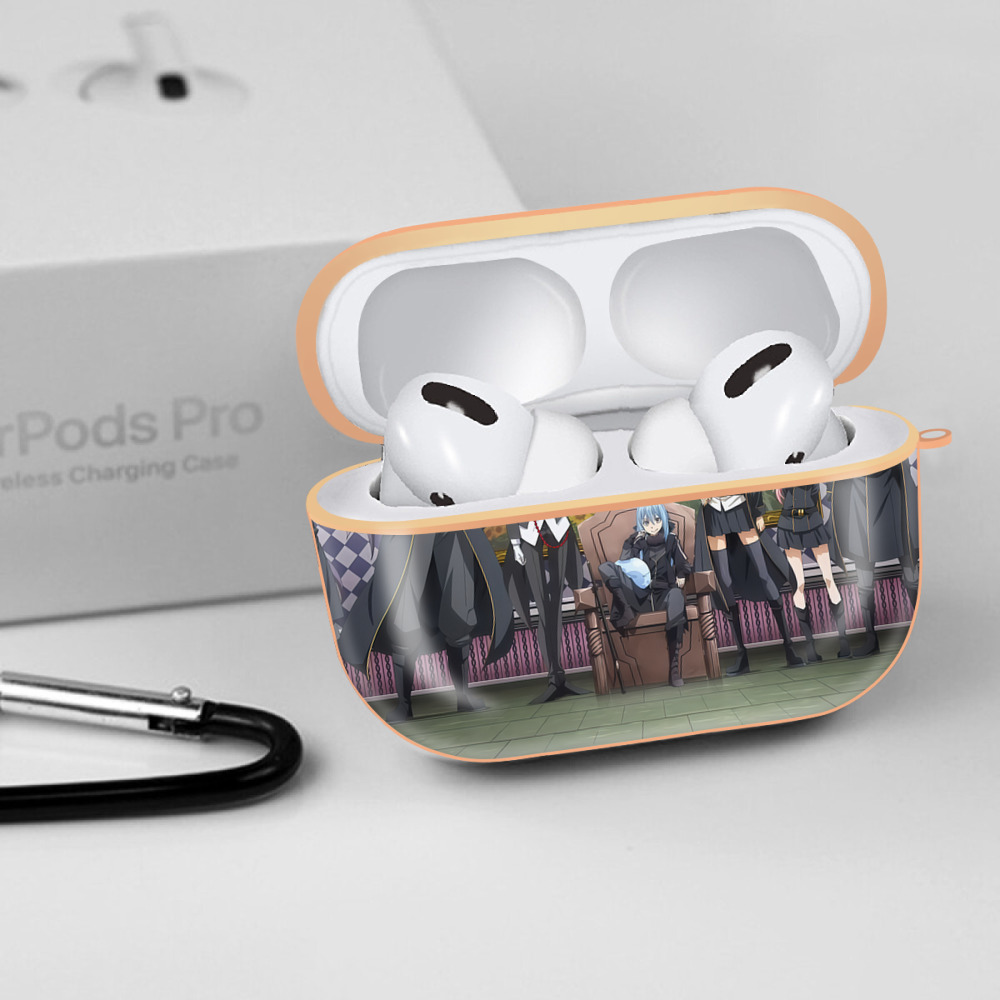 転スラ Regarding Reincarnated to Slime 【AirPods Pro用】ハードシェル保護ケース｜耐衝撃・防指紋・カラビナ付き商品仕様