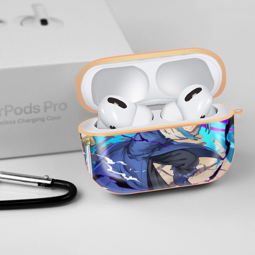 転スラ Regarding Reincarnated to Slime 【AirPods Pro用】ハードシェル保護ケース｜耐衝撃・防指紋・カラビナ付き商品仕様
