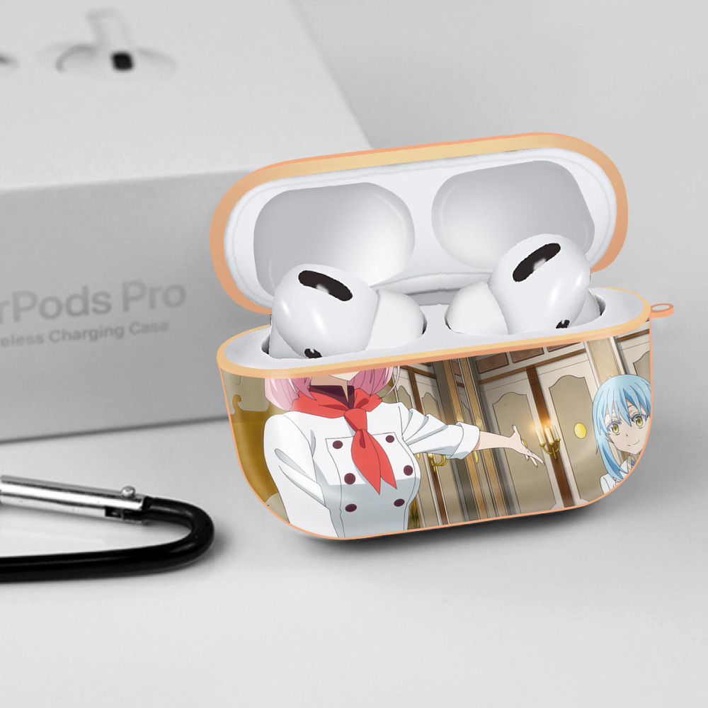 転スラ Regarding Reincarnated to Slime 【AirPods Pro用】ハードシェル保護ケース｜耐衝撃・防指紋・カラビナ付き商品仕様