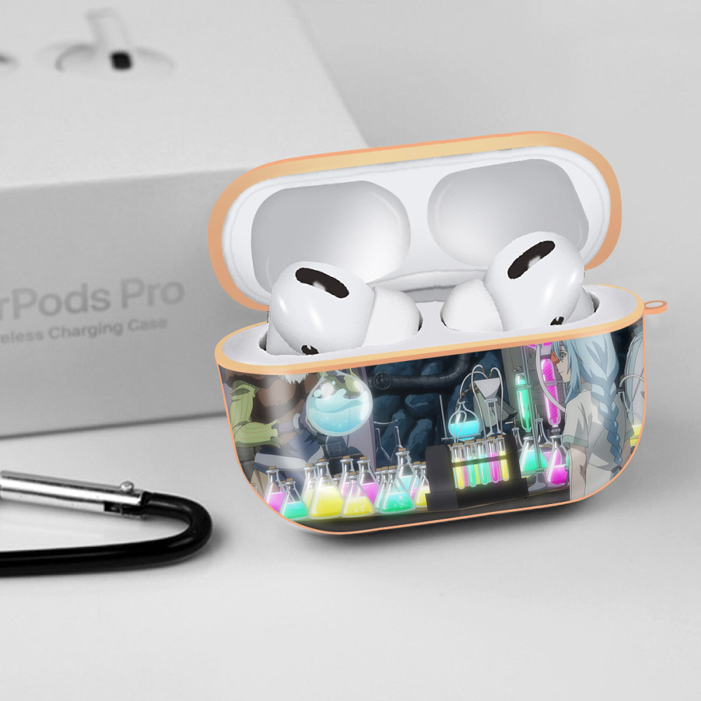 転スラ Regarding Reincarnated to Slime 【AirPods Pro用】ハードシェル保護ケース｜耐衝撃・防指紋・カラビナ付き商品仕様