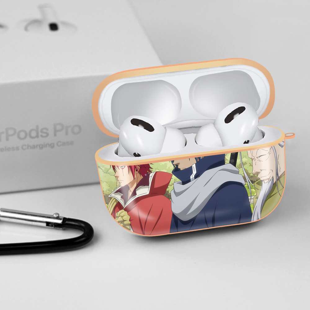 転スラ Regarding Reincarnated to Slime 【AirPods Pro用】ハードシェル保護ケース｜耐衝撃・防指紋・カラビナ付き商品仕様
