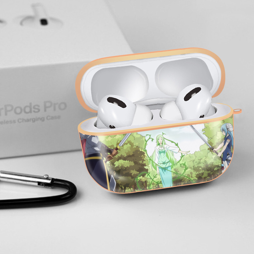 転スラ Regarding Reincarnated to Slime 【AirPods Pro用】ハードシェル保護ケース｜耐衝撃・防指紋・カラビナ付き商品仕様