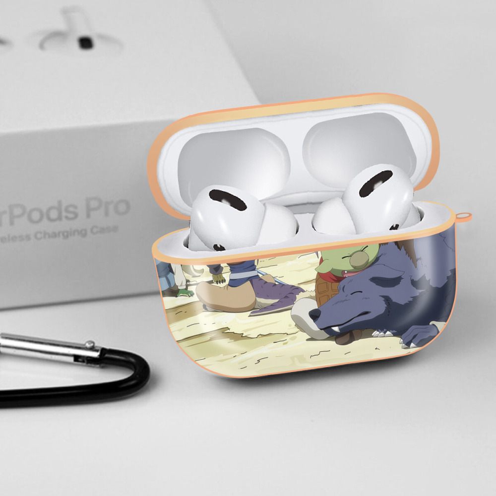 転スラ Regarding Reincarnated to Slime 【AirPods Pro用】ハードシェル保護ケース｜耐衝撃・防指紋・カラビナ付き商品仕様