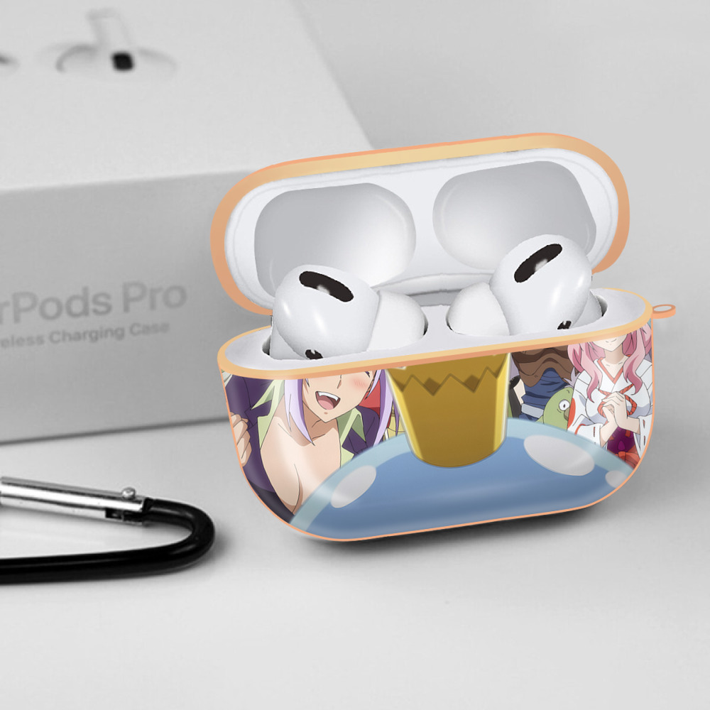 転スラ Regarding Reincarnated to Slime 【AirPods Pro用】ハードシェル保護ケース｜耐衝撃・防指紋・カラビナ付き商品仕様
