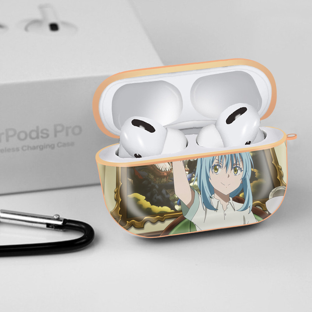 転スラ Regarding Reincarnated to Slime 【AirPods Pro用】ハードシェル保護ケース｜耐衝撃・防指紋・カラビナ付き商品仕様
