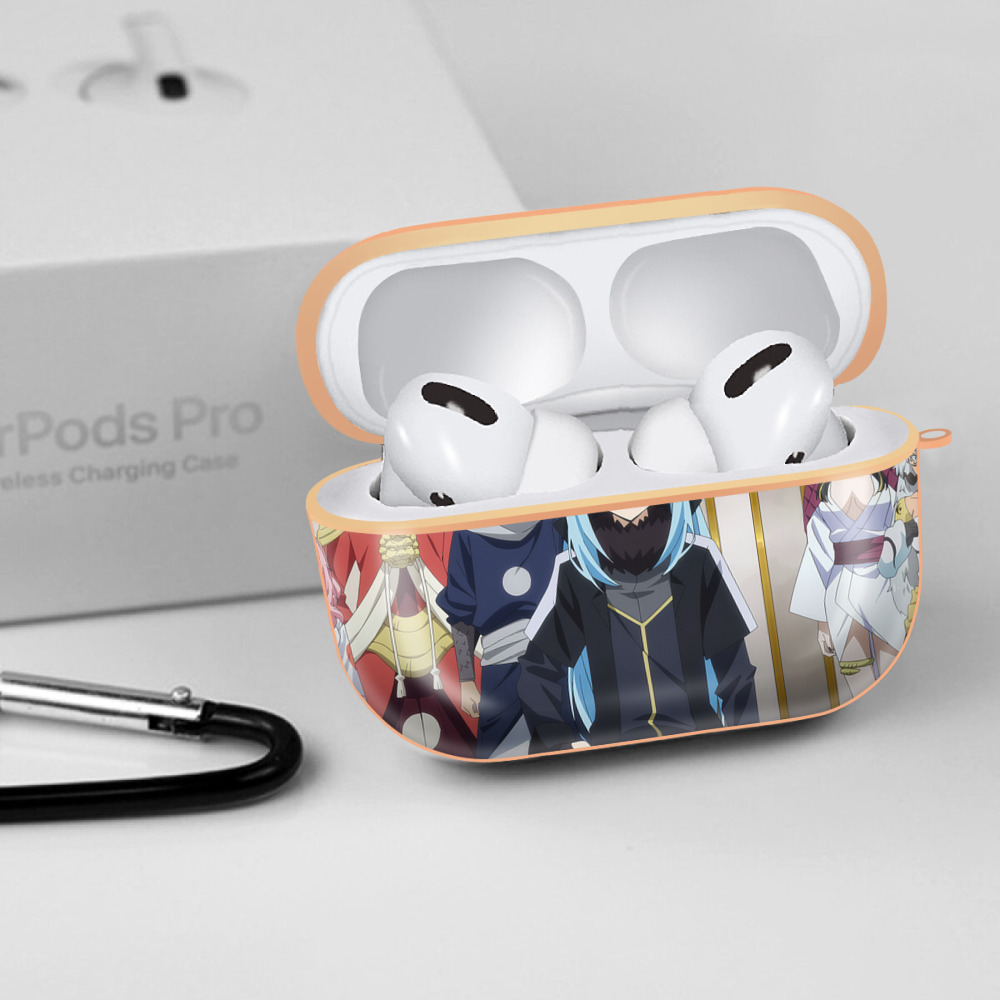 転スラ Regarding Reincarnated to Slime 【AirPods Pro用】ハードシェル保護ケース｜耐衝撃・防指紋・カラビナ付き商品仕様