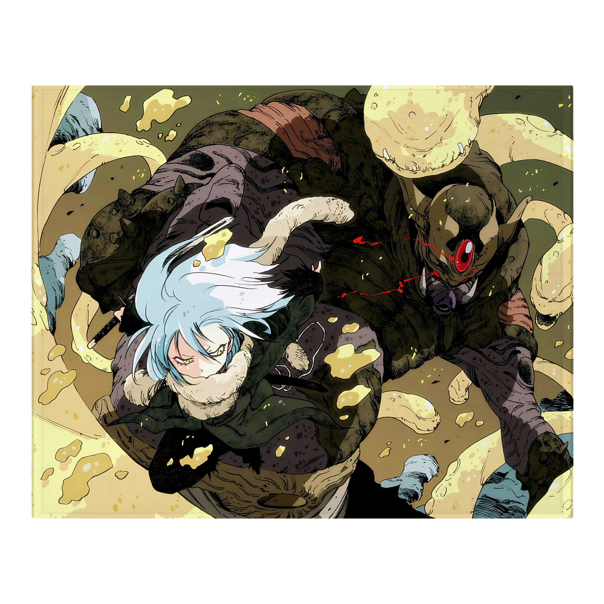 （画像用） 転スラ Regarding Reincarnated to Slime フランネルブランケット・多サイズ対応（横型）