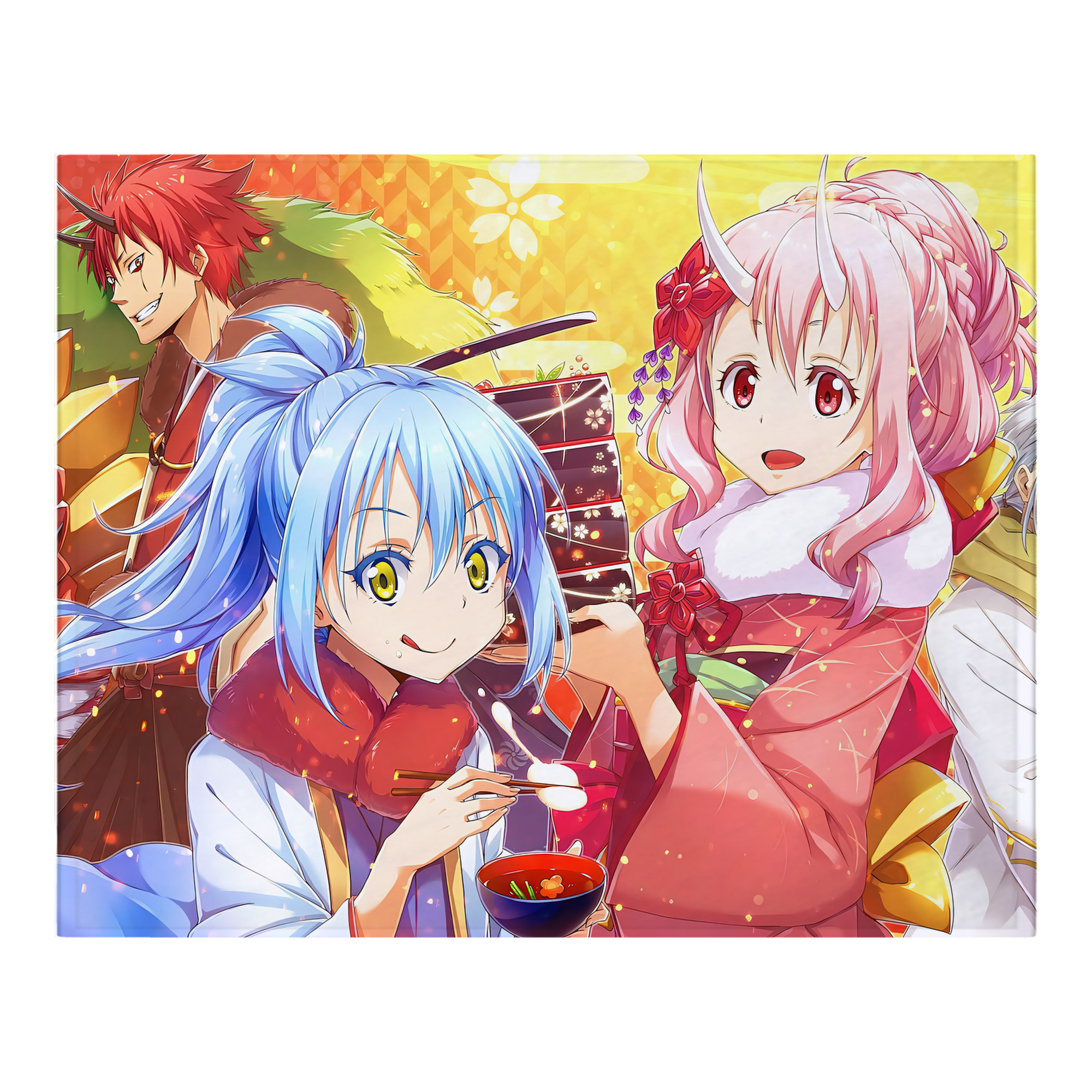 （画像用） 転スラ Regarding Reincarnated to Slime フランネルブランケット・多サイズ対応（横型）