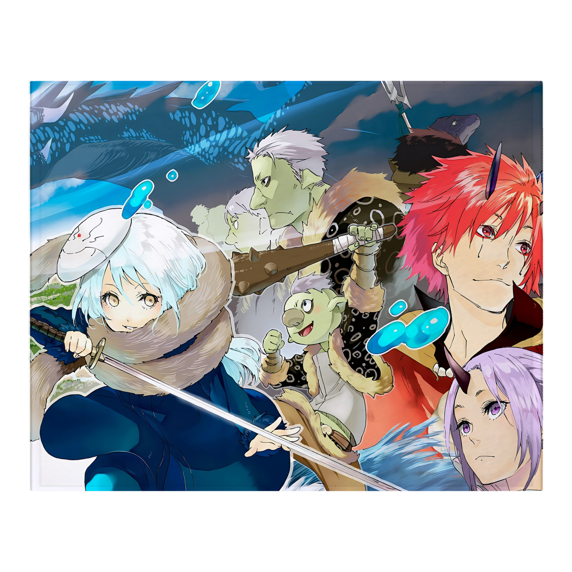 （画像用） 転スラ Regarding Reincarnated to Slime フランネルブランケット・多サイズ対応（横型）