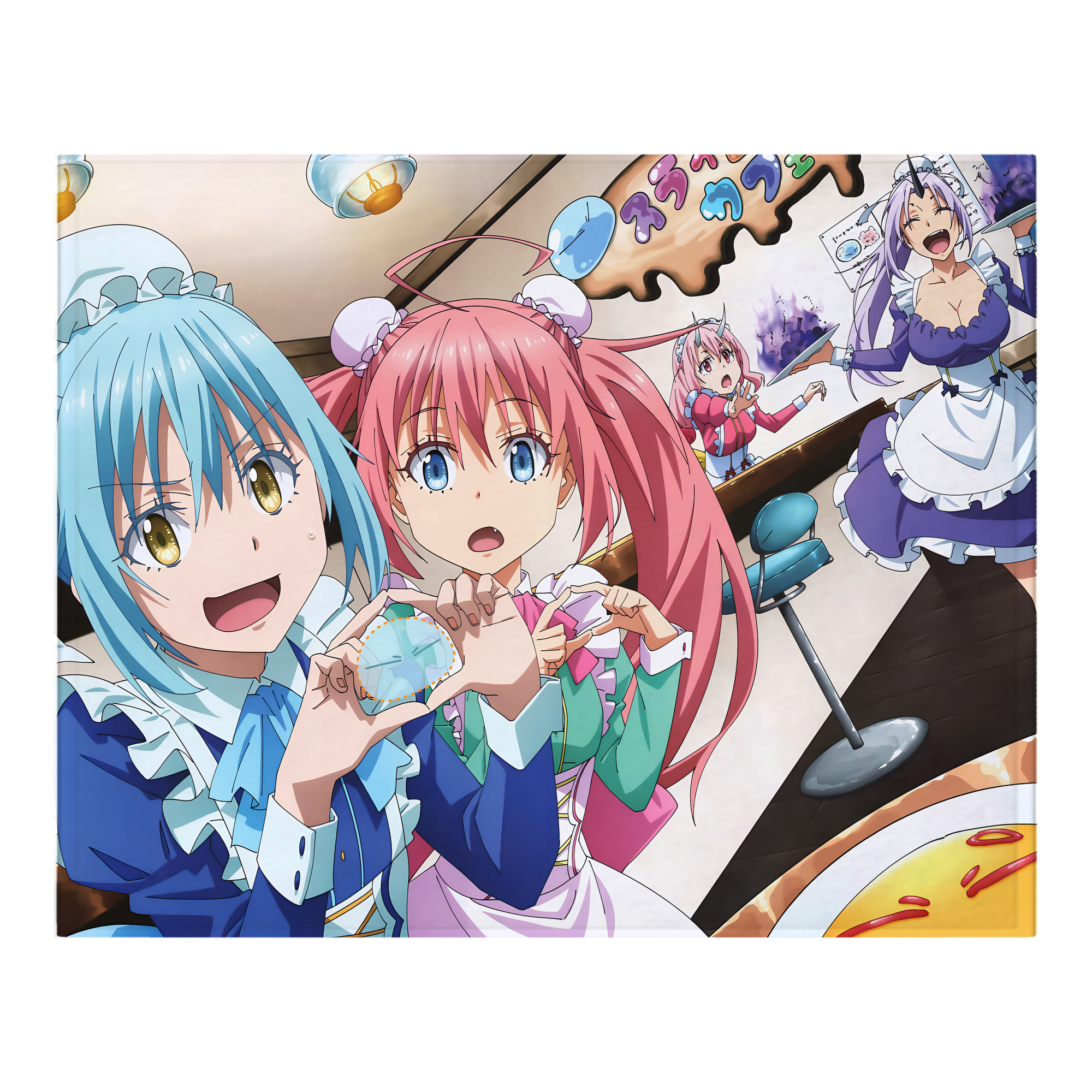 （画像用） 転スラ Regarding Reincarnated to Slime フランネルブランケット・多サイズ対応（横型）