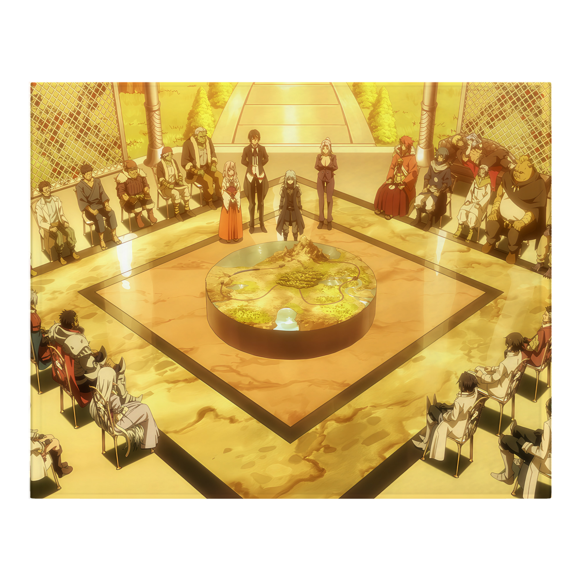 （画像用） 転スラ Regarding Reincarnated to Slime フランネルブランケット・多サイズ対応（横型）