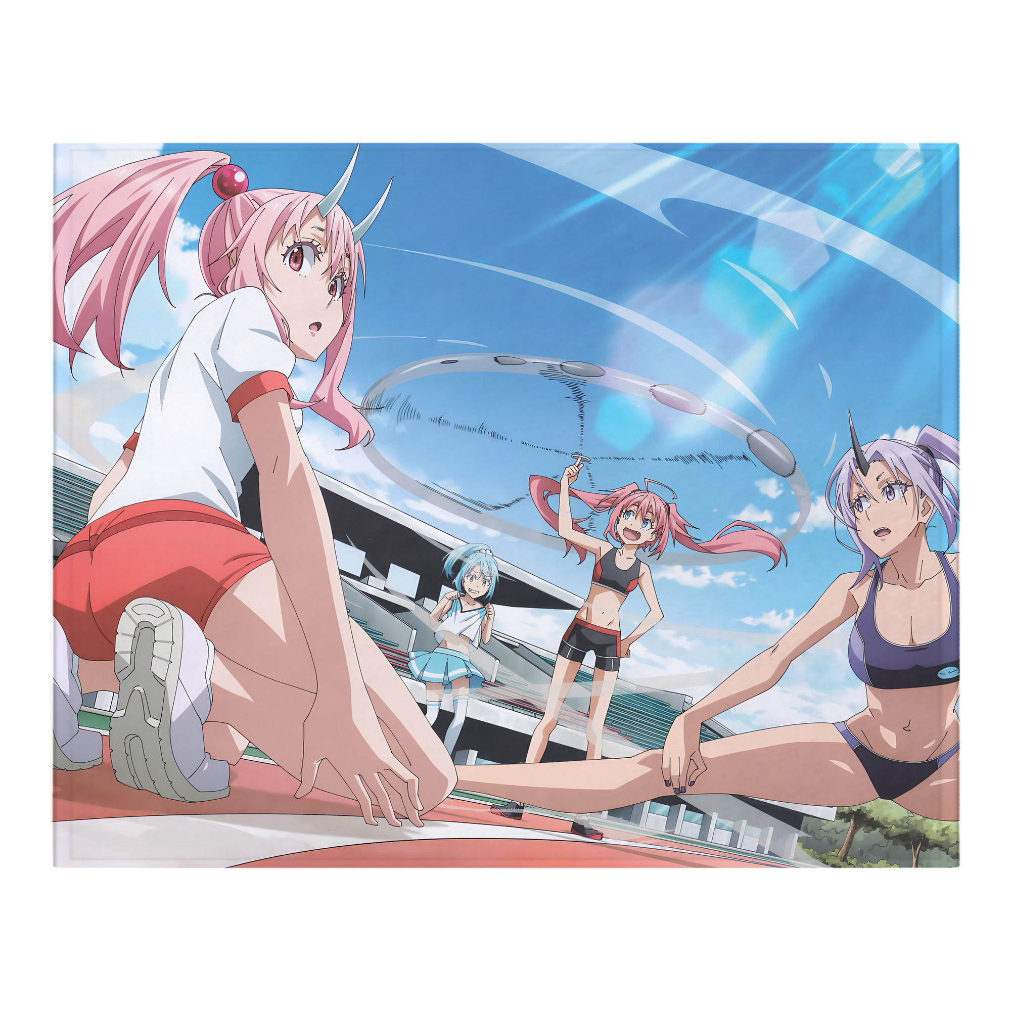 （画像用） 転スラ Regarding Reincarnated to Slime フランネルブランケット・多サイズ対応（横型）