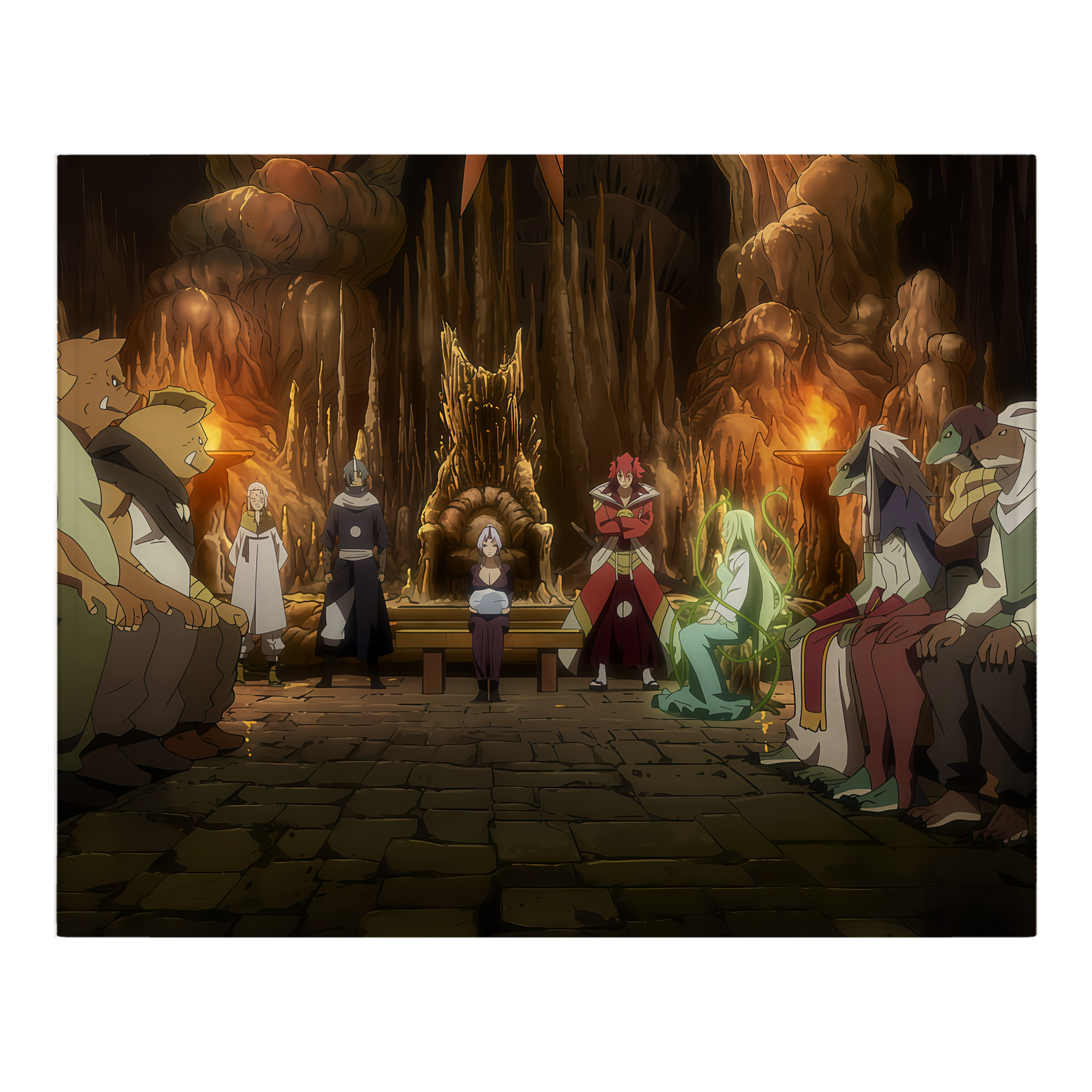 （画像用） 転スラ Regarding Reincarnated to Slime フランネルブランケット・多サイズ対応（横型）