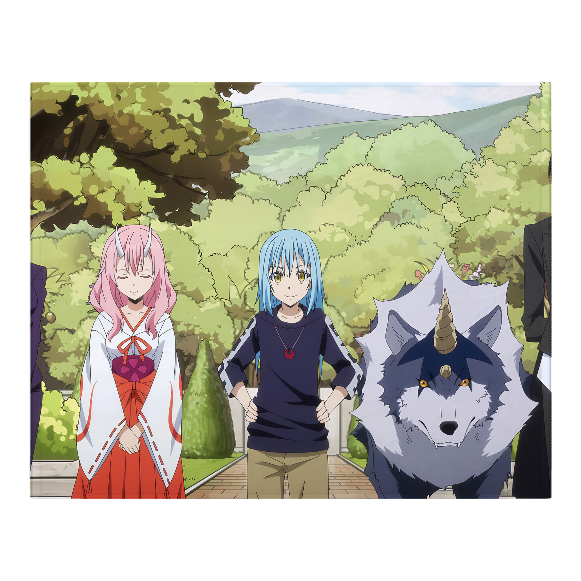 （画像用） 転スラ Regarding Reincarnated to Slime フランネルブランケット・多サイズ対応（横型）