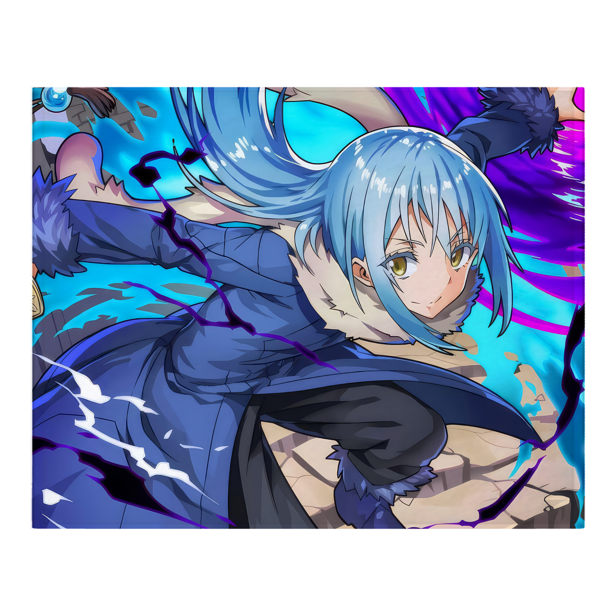 （画像用） 転スラ Regarding Reincarnated to Slime フランネルブランケット・多サイズ対応（横型）